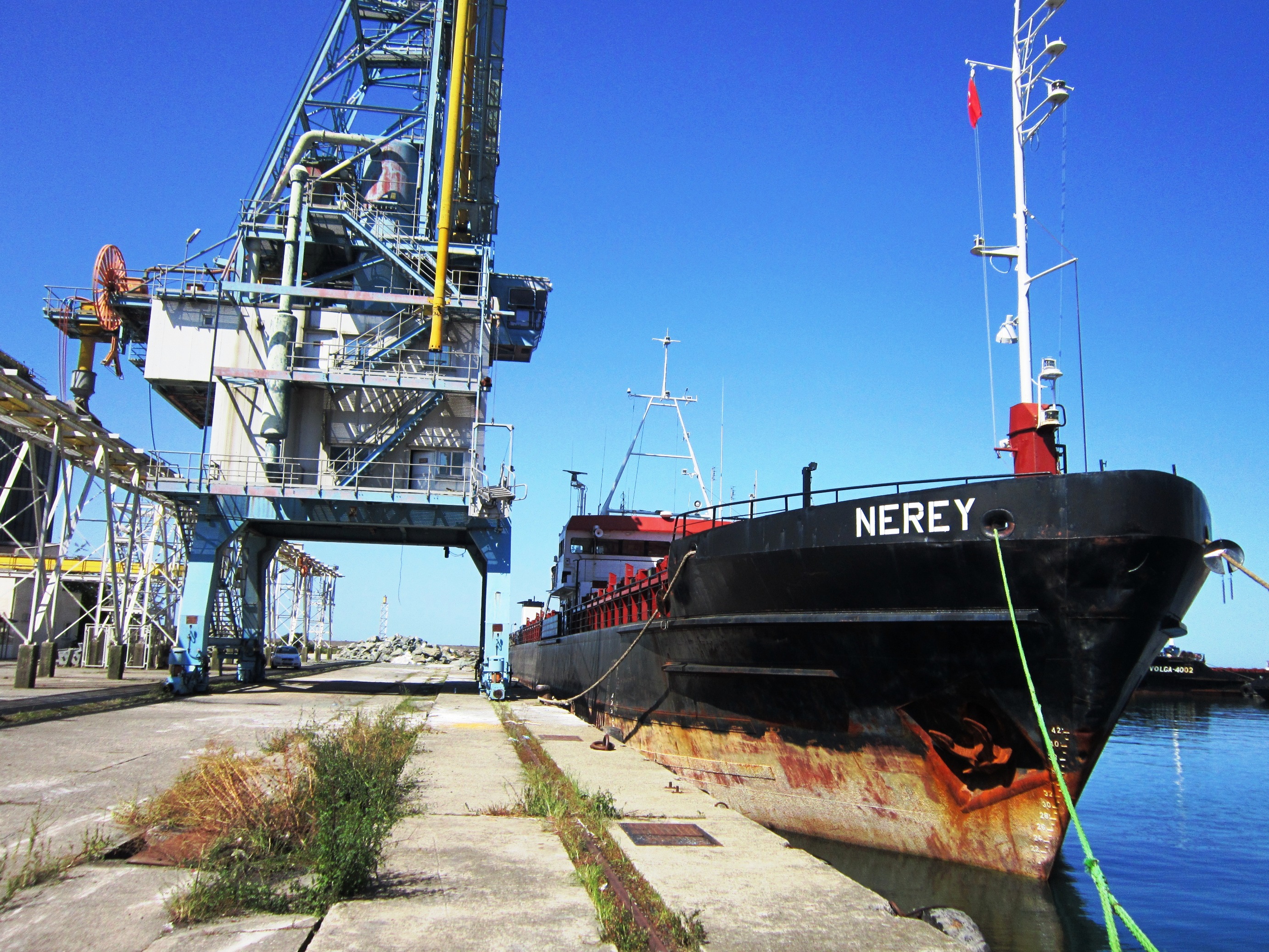 Hopa&#039;ya Tarihinde İlk Mısır Yükü Geldi